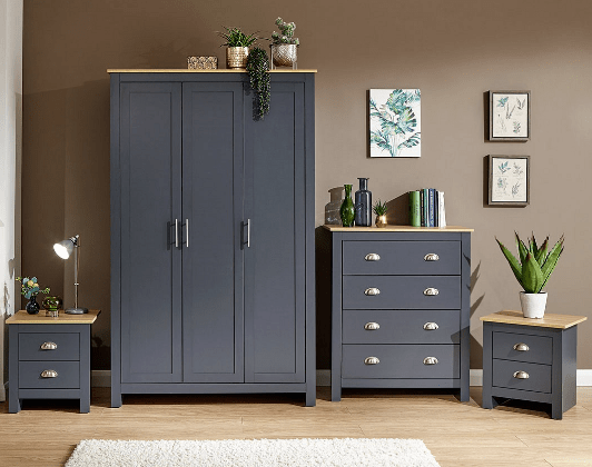 Lancaster 4 Piece Bedroom Set - GFW