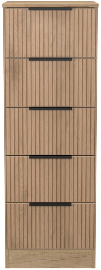 Java 5 Drawer Bedside Table