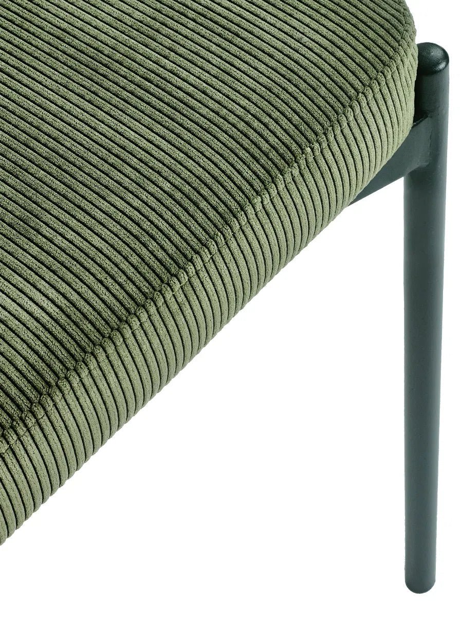 Leonie Velvet Dining Bench - Julian Bowen