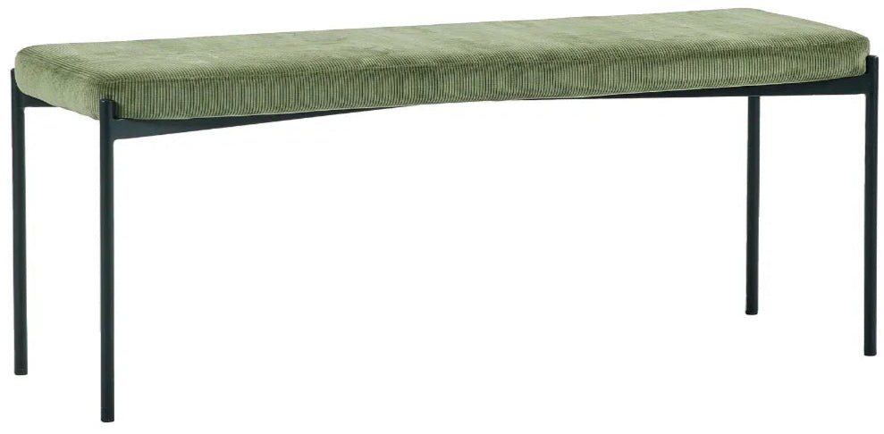 Leonie Velvet Dining Bench - Julian Bowen
