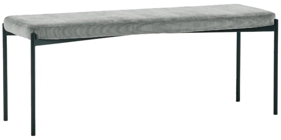 Leonie Velvet Dining Bench - Julian Bowen