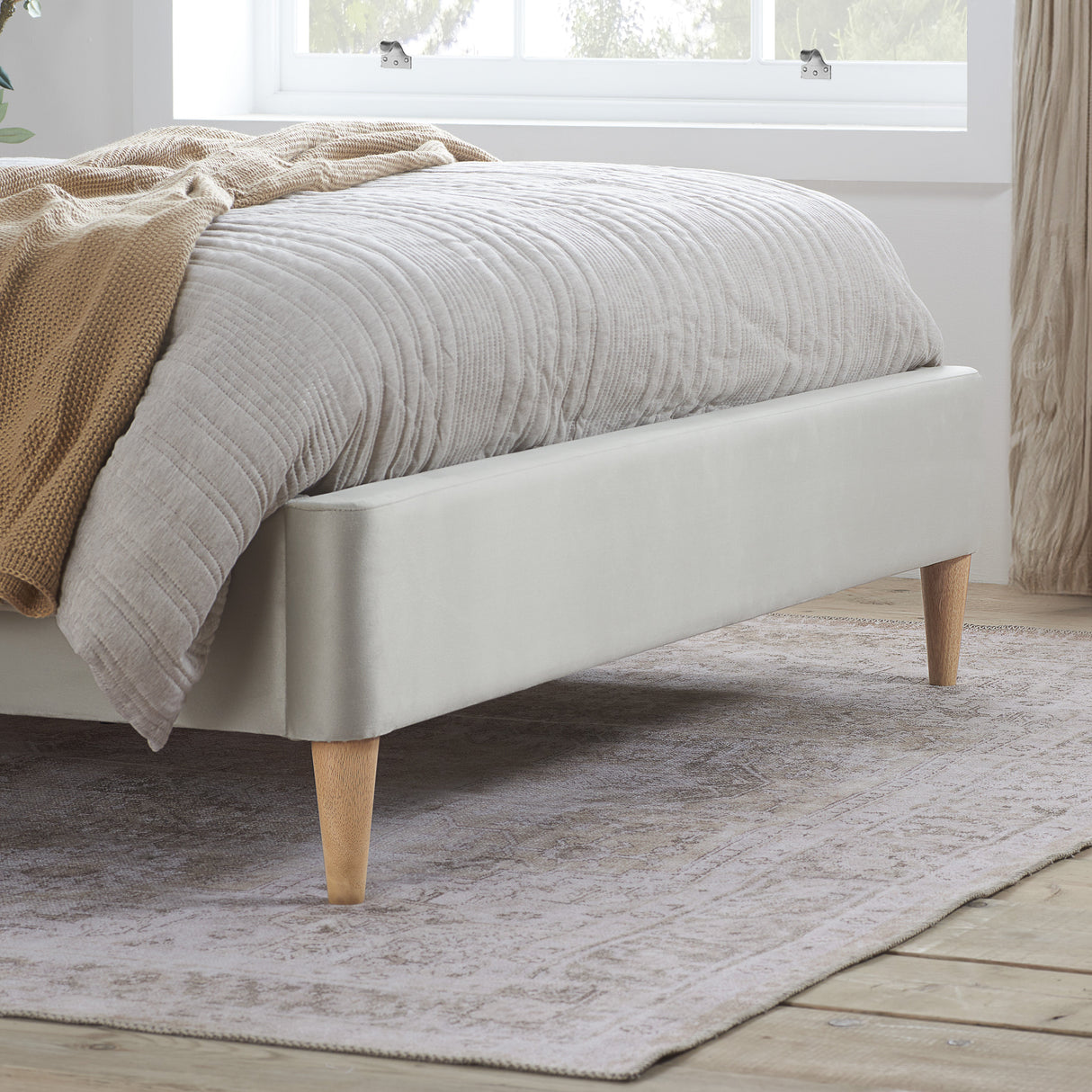 Lilah Fabric Bed Frame - Birlea