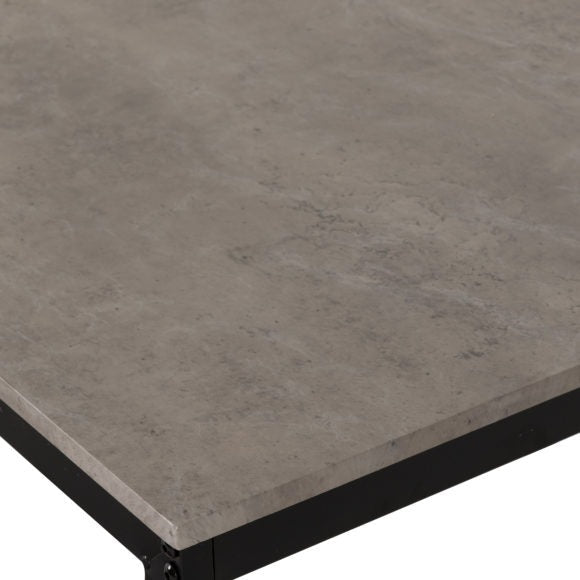 Lincoln Space Saving Dining Set with 2 Benches - Seconique