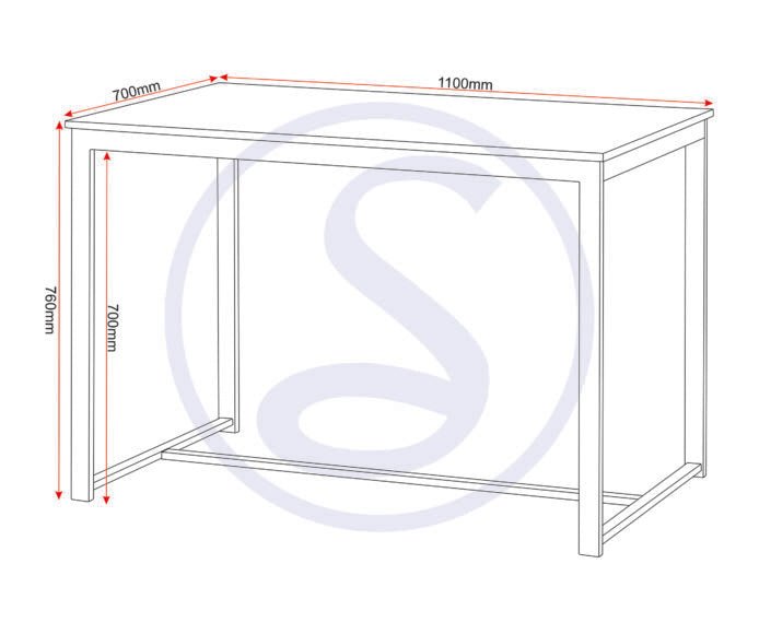 Lincoln Space Saving Dining Set with 2 Benches - Seconique
