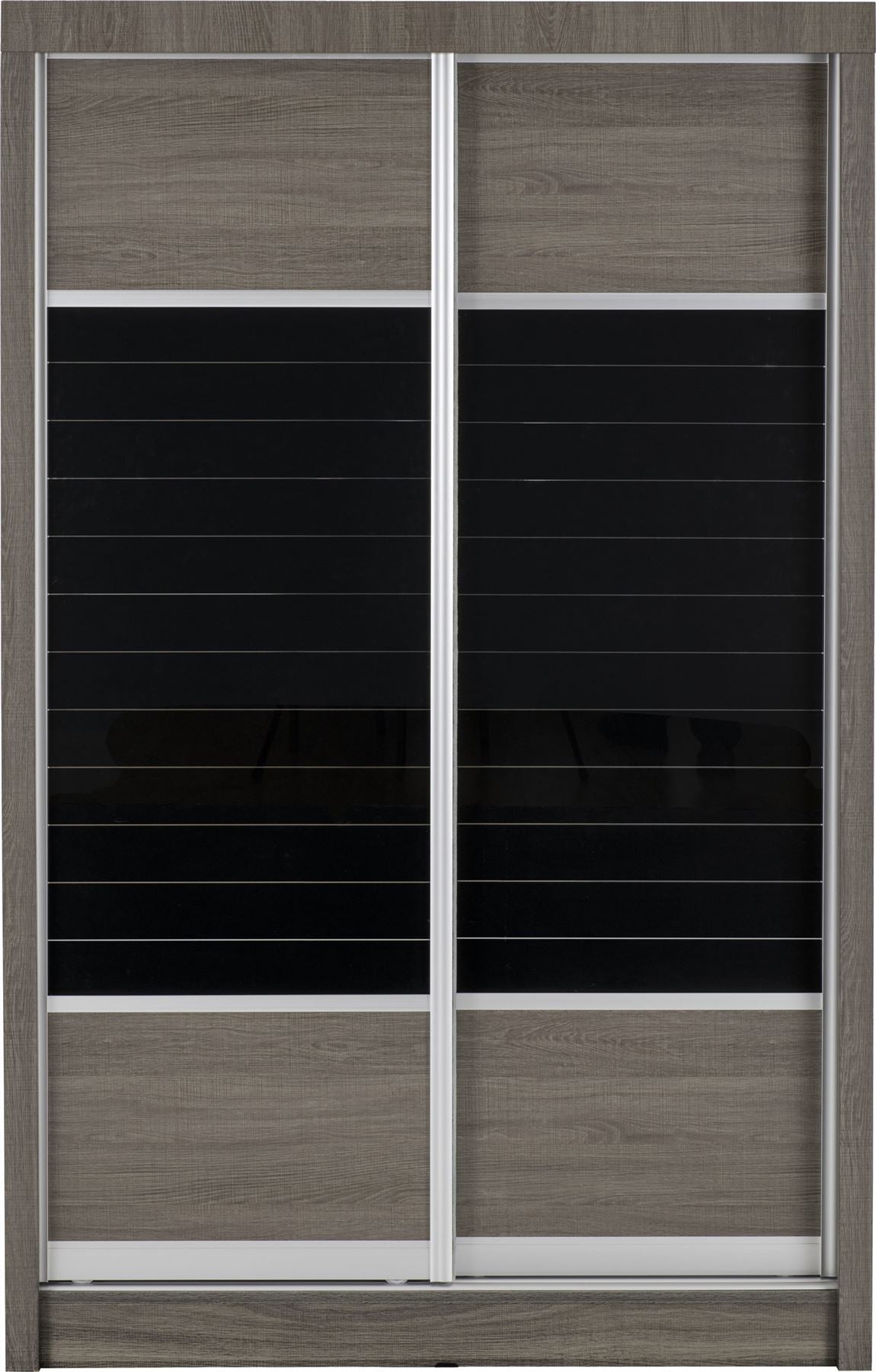 Lisbon 2 Door Sliding Double Wardrobe - Seconique