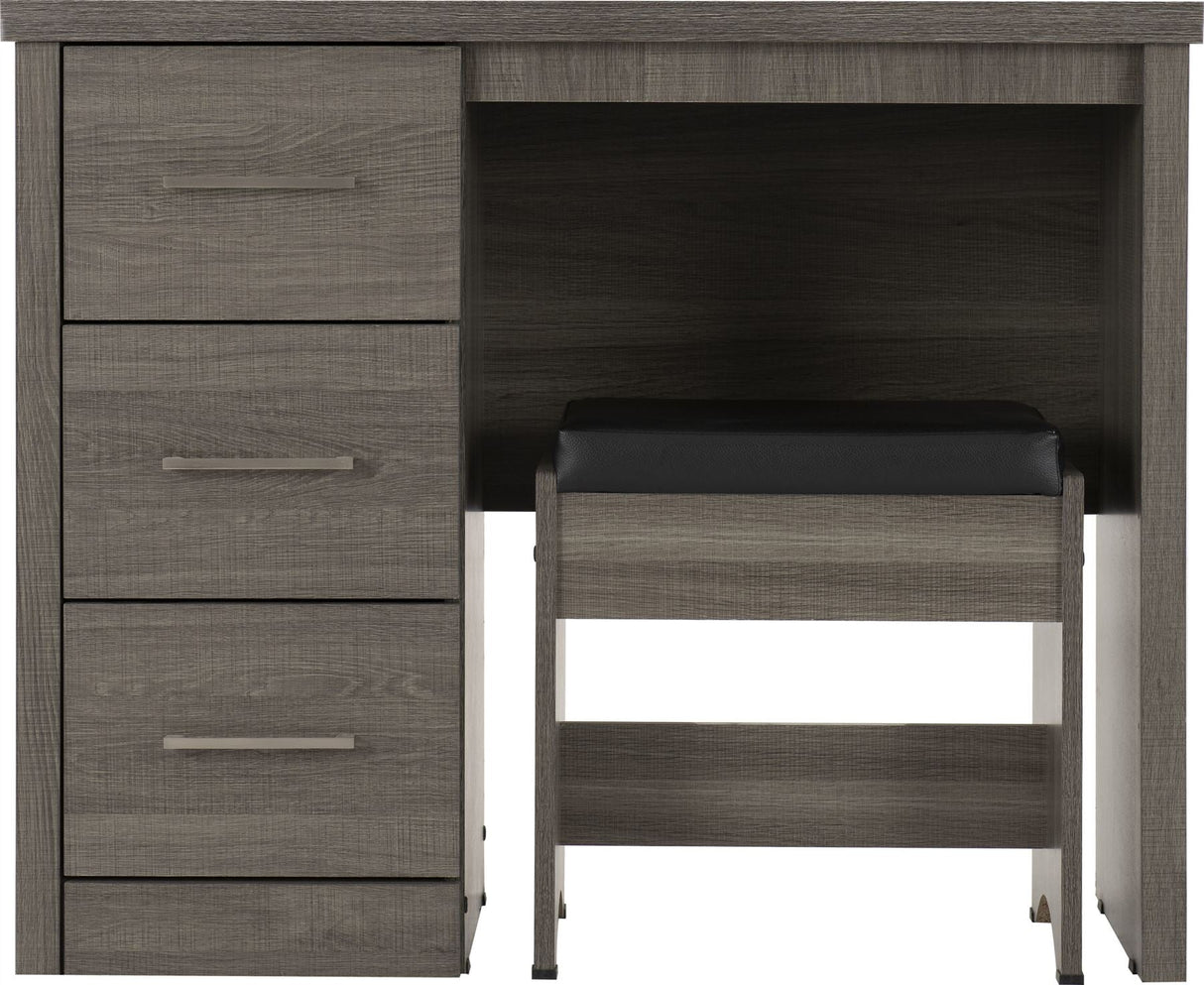 Lisbon 3 Drawer Dressing Table and Stool - Seconique
