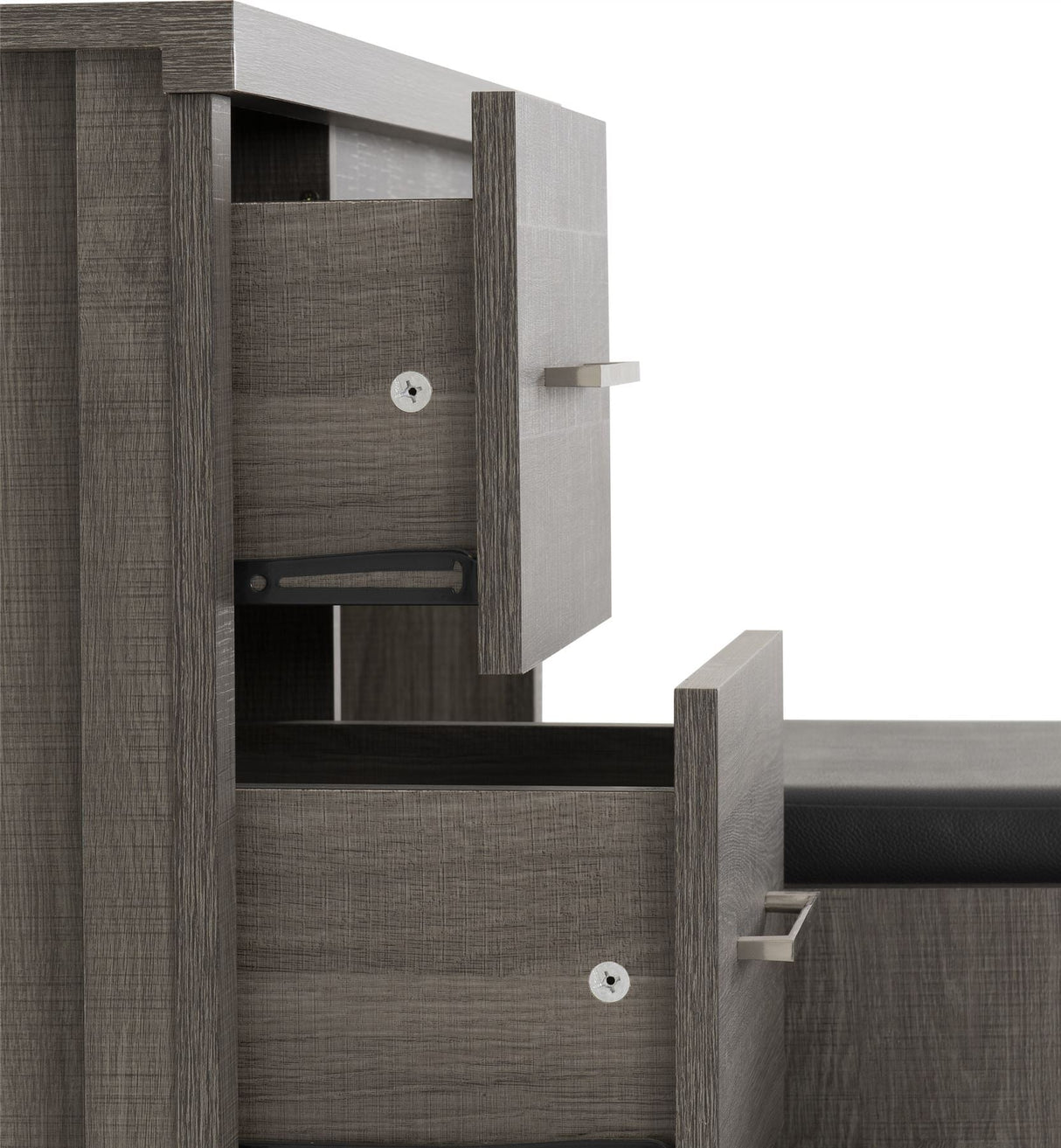 Lisbon 3 Drawer Dressing Table and Stool with Mirror - Seconique