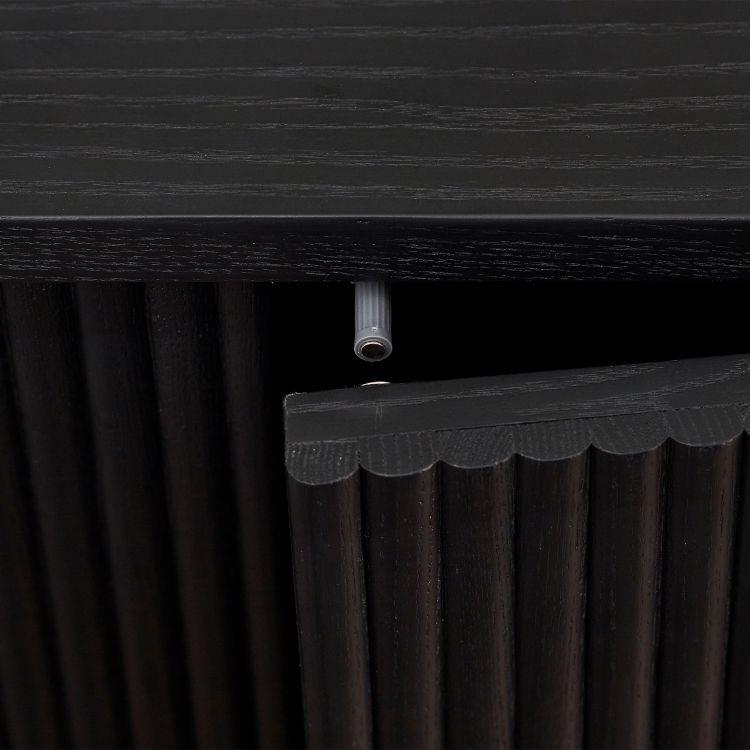 Louis Fluted 3 Door Sideboard - Julian Bowen