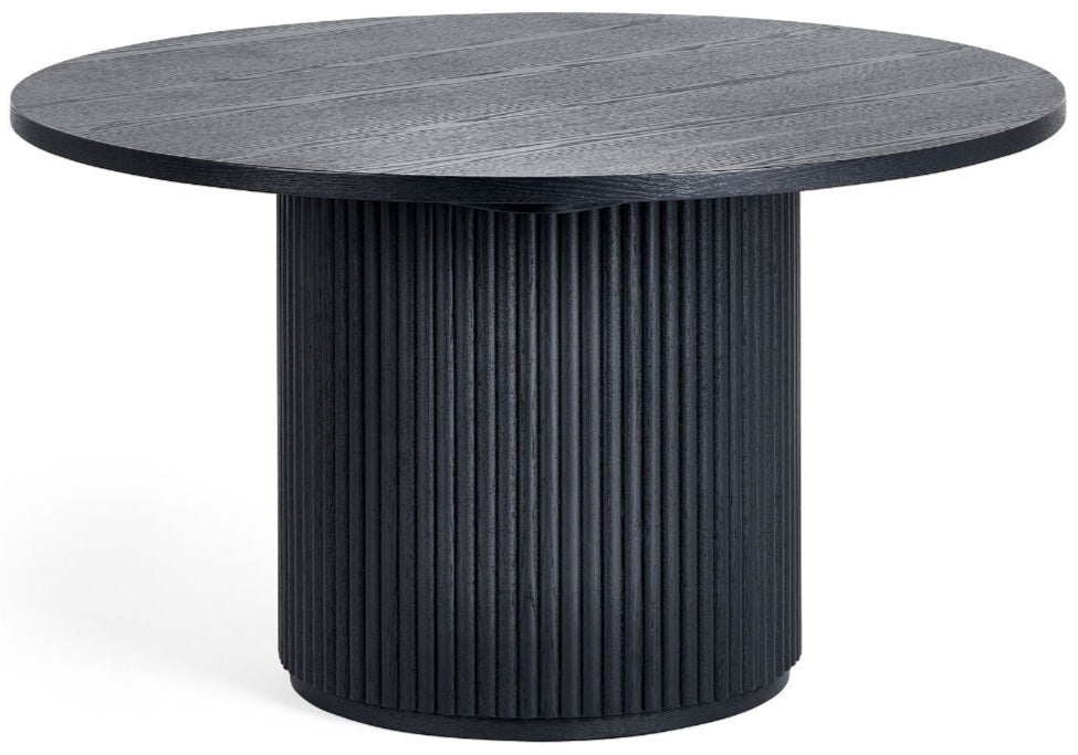 Louis Fluted Round Coffee Table - Julian Bowen