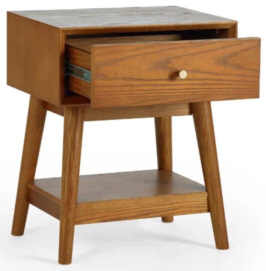 Lowry 1 Drawer Side Table - Julian Bowen