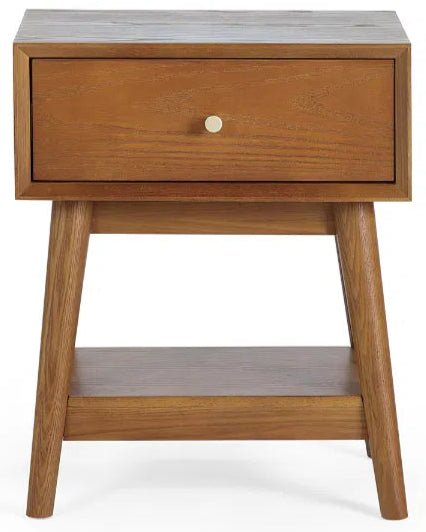 Lowry 1 Drawer Side Table - Julian Bowen
