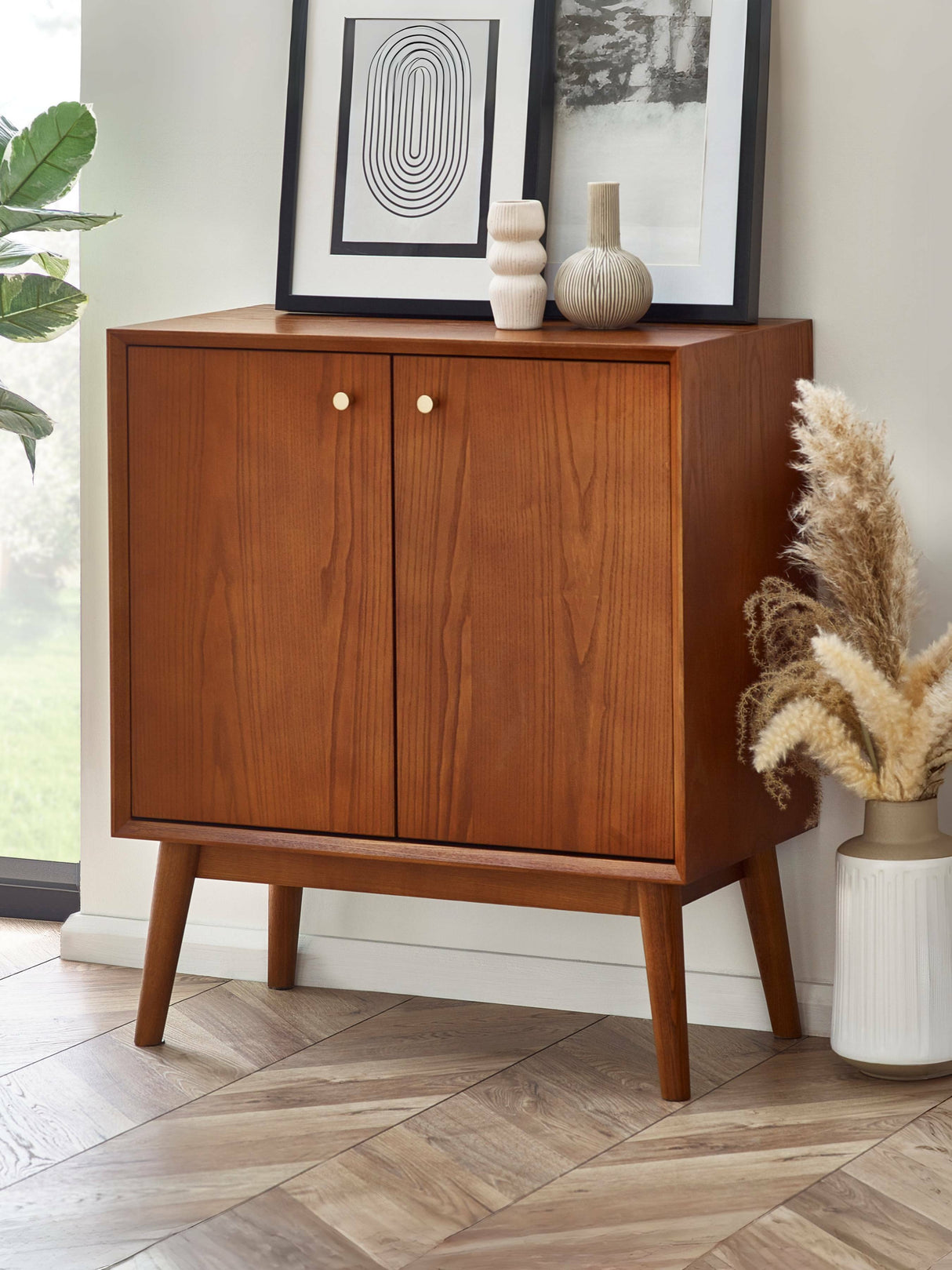 Lowry 2 Door Small Sideboard - Julian Bowen