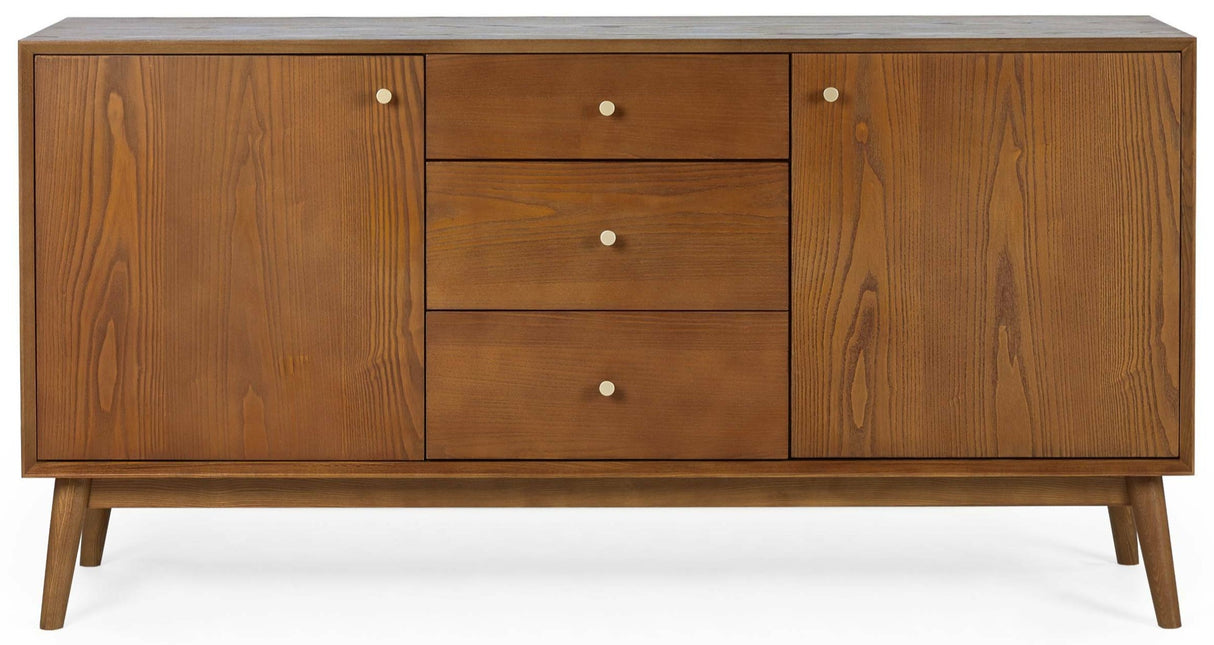 Lowry 3 Drawer 2 Door Large Sideboard - Julian Bowen