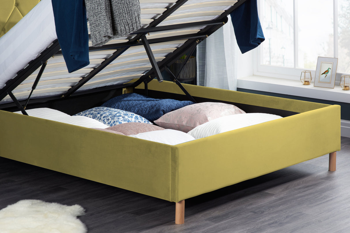 Loxley Fabric Ottoman Bed - Birlea
