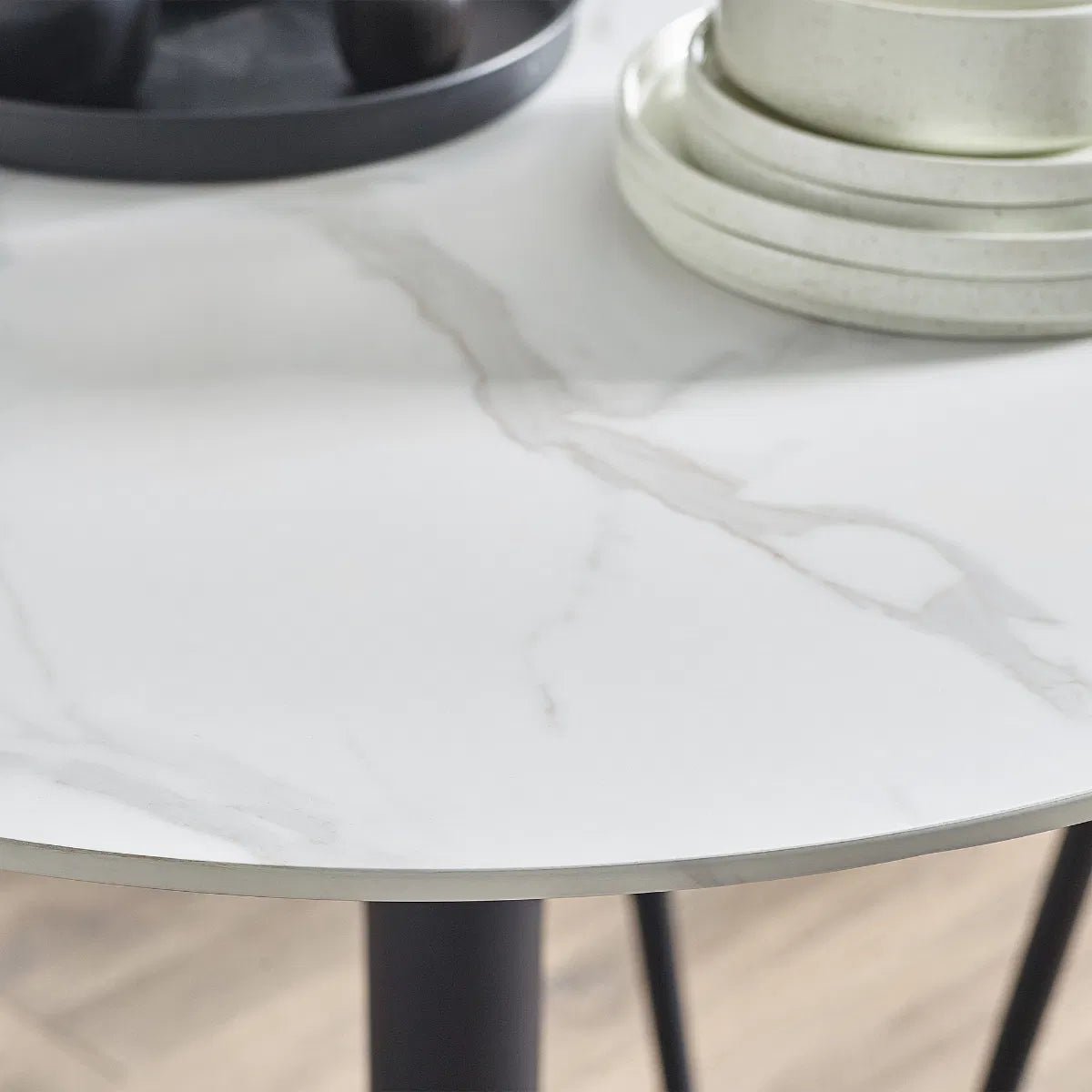 Luca Round Dining Table - Julian Bowen