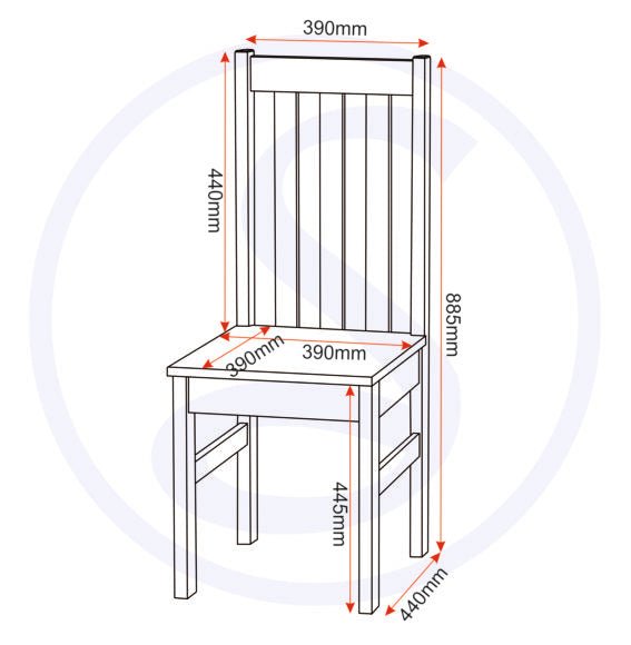 Ludlow 2 Seater Dining Set - Seconique