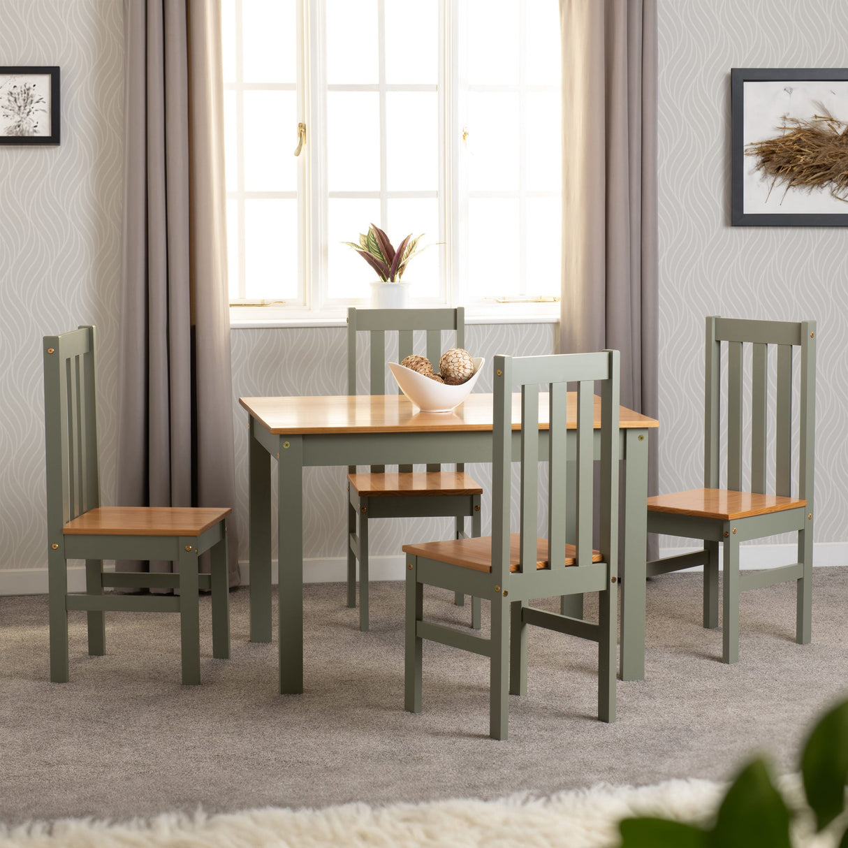 Ludlow 4 Seater Dining Set - Seconique