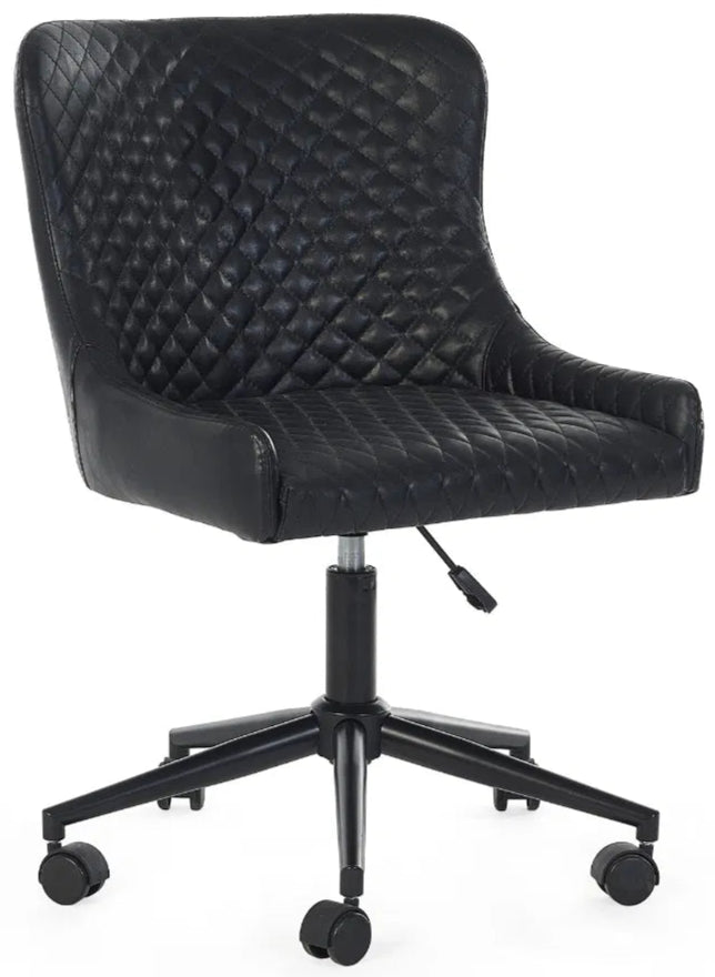 Luxe Faux Leather Office Chair - Julian Bowen