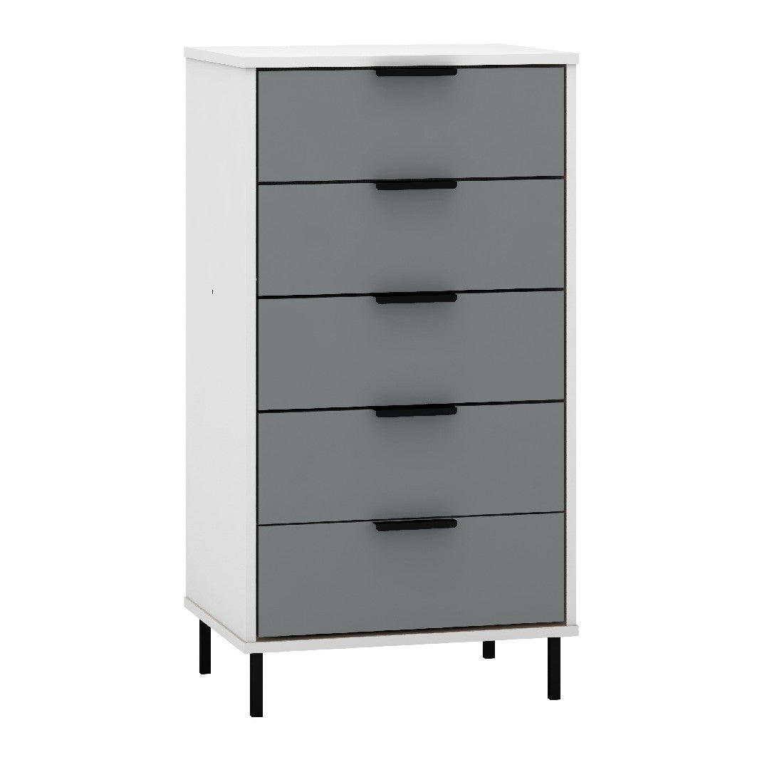 Madrid 5 Drawer Chest - Seconique