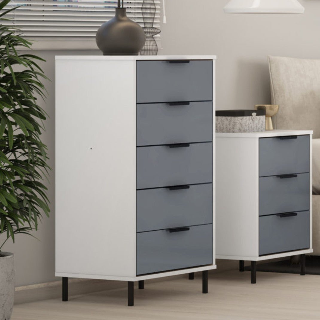 Madrid 5 Drawer Chest - Seconique