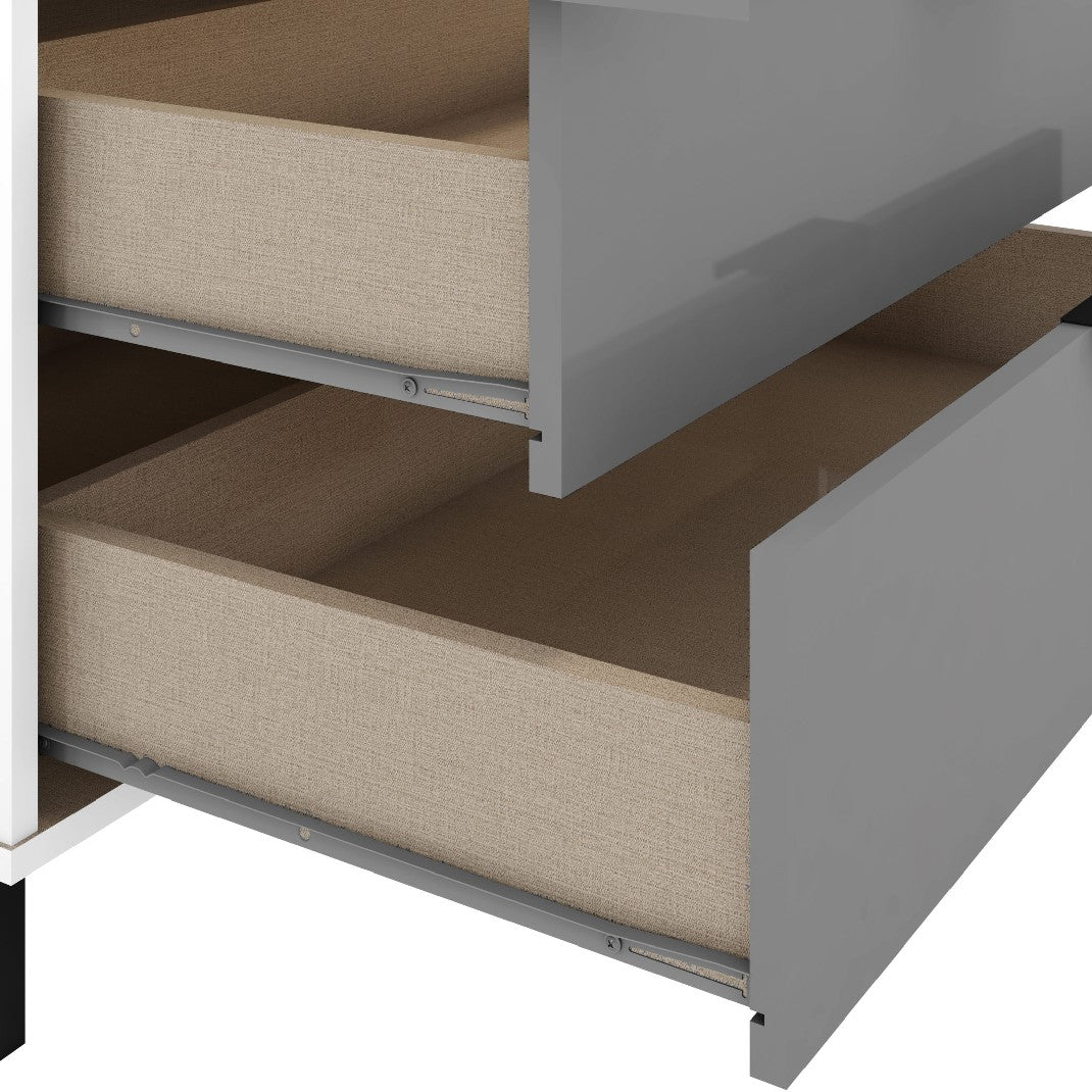 Madrid Mirrored Wardrobe with 3 Doors - Seconique