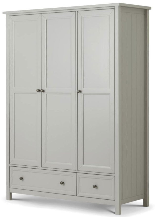 Maine 3 Door 3 Door Wardrobe - Julian Bowen