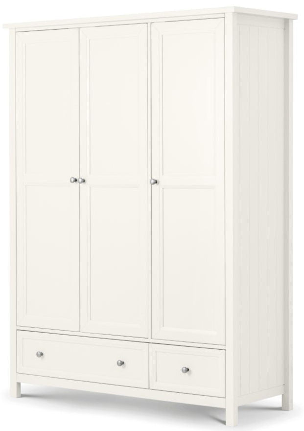 Maine 3 Door 3 Door Wardrobe - Julian Bowen