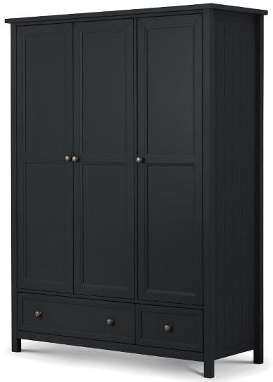 Maine 3 Door 3 Door Wardrobe - Julian Bowen