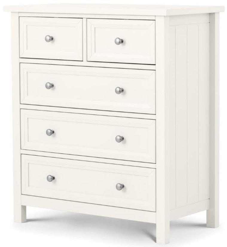 Maine 3+2 Drawer Chest - Julian Bowen