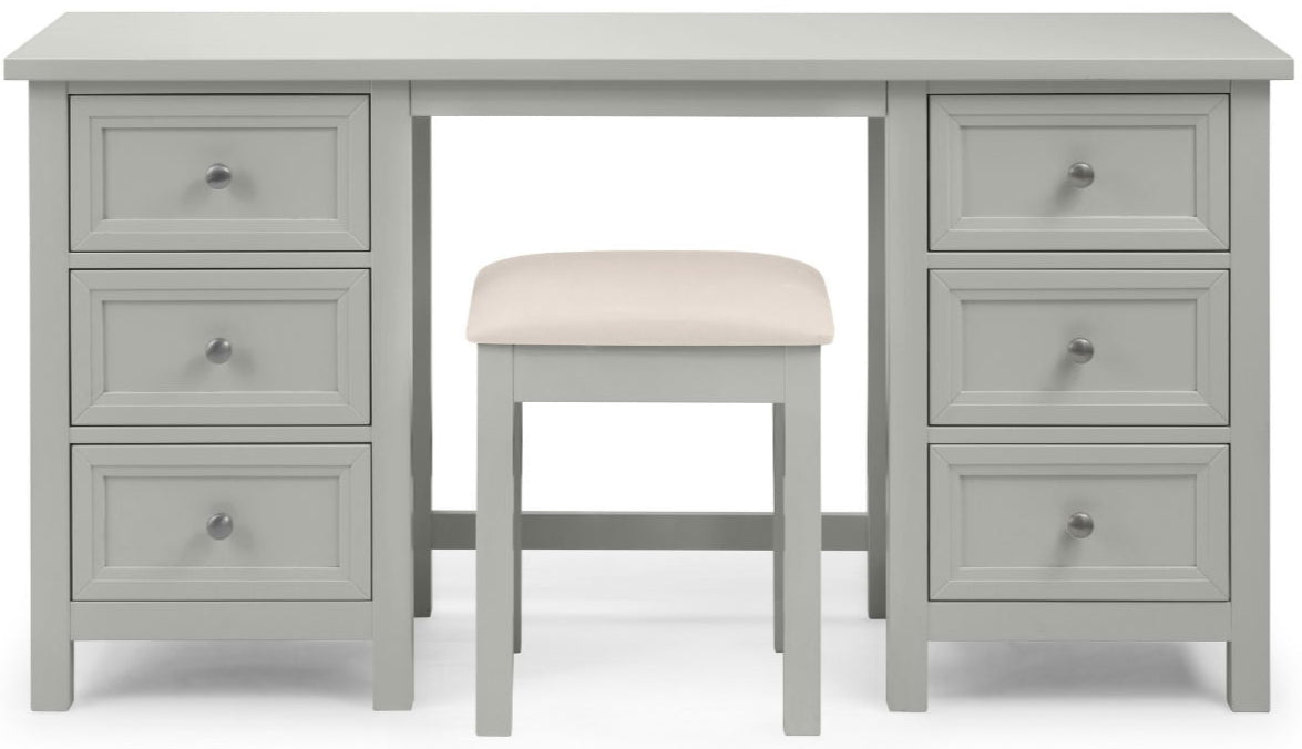 Maine Dressing Table Stool - Julian Bowen