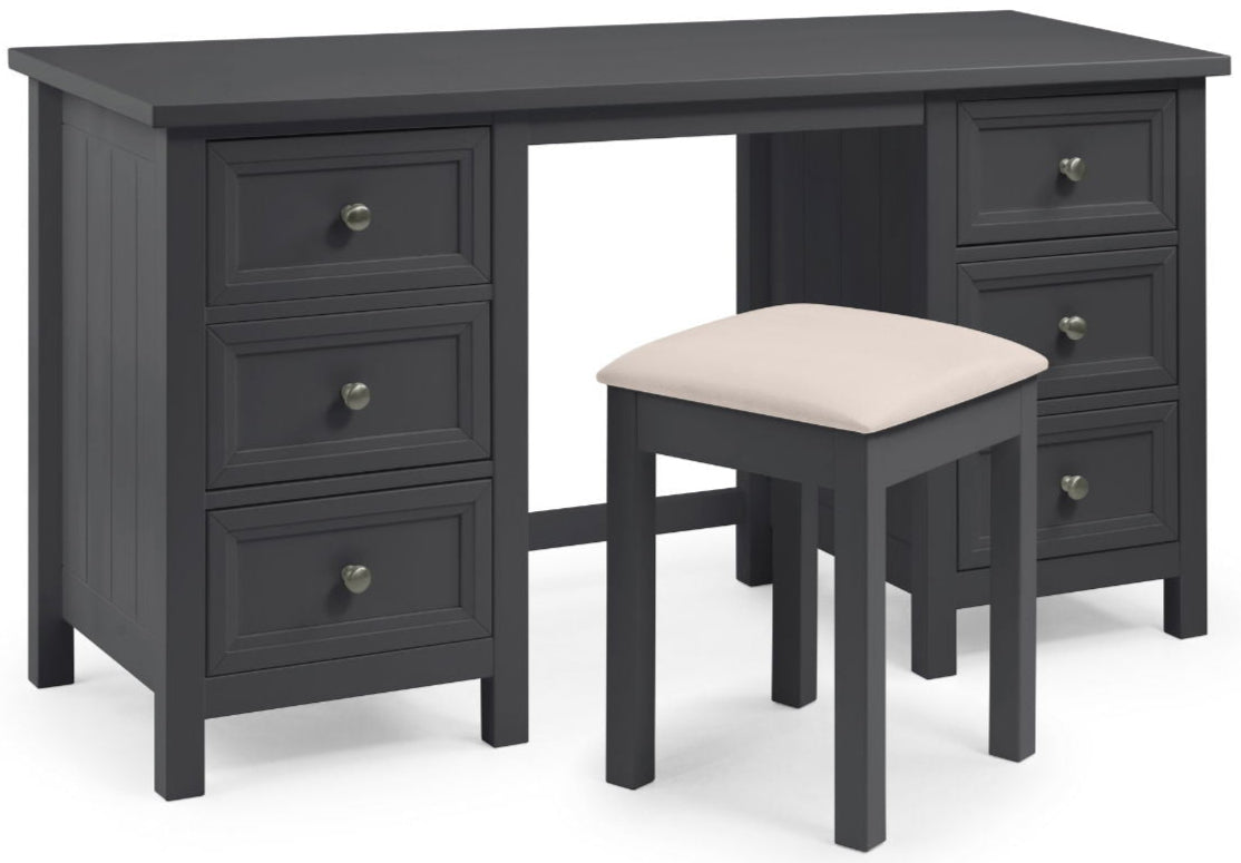 Maine Dressing Table Stool - Julian Bowen
