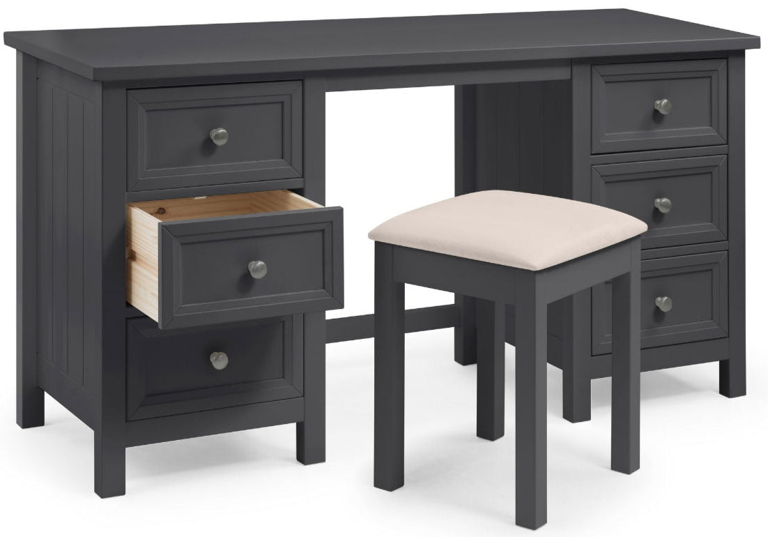Maine Dressing Table Stool - Julian Bowen