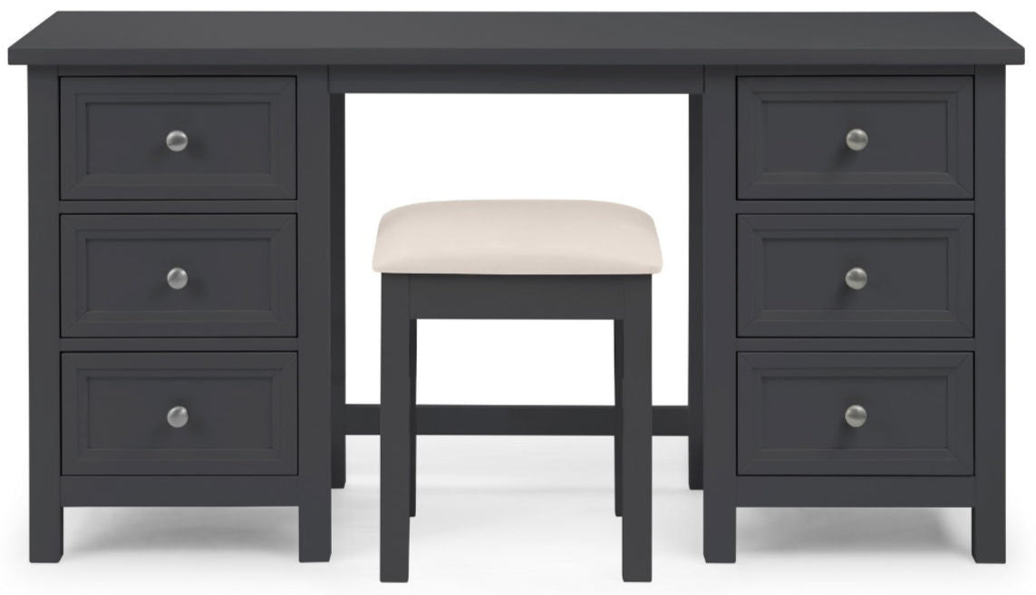 Maine Dressing Table Stool - Julian Bowen