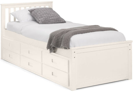 Maisie Bed With Underbed And Drawers - Julian Bowen