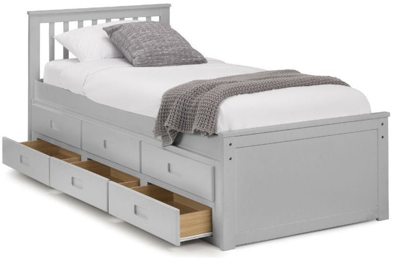 Maisie Bed With Underbed And Drawers - Julian Bowen