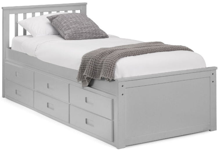 Maisie Bed With Underbed And Drawers - Julian Bowen