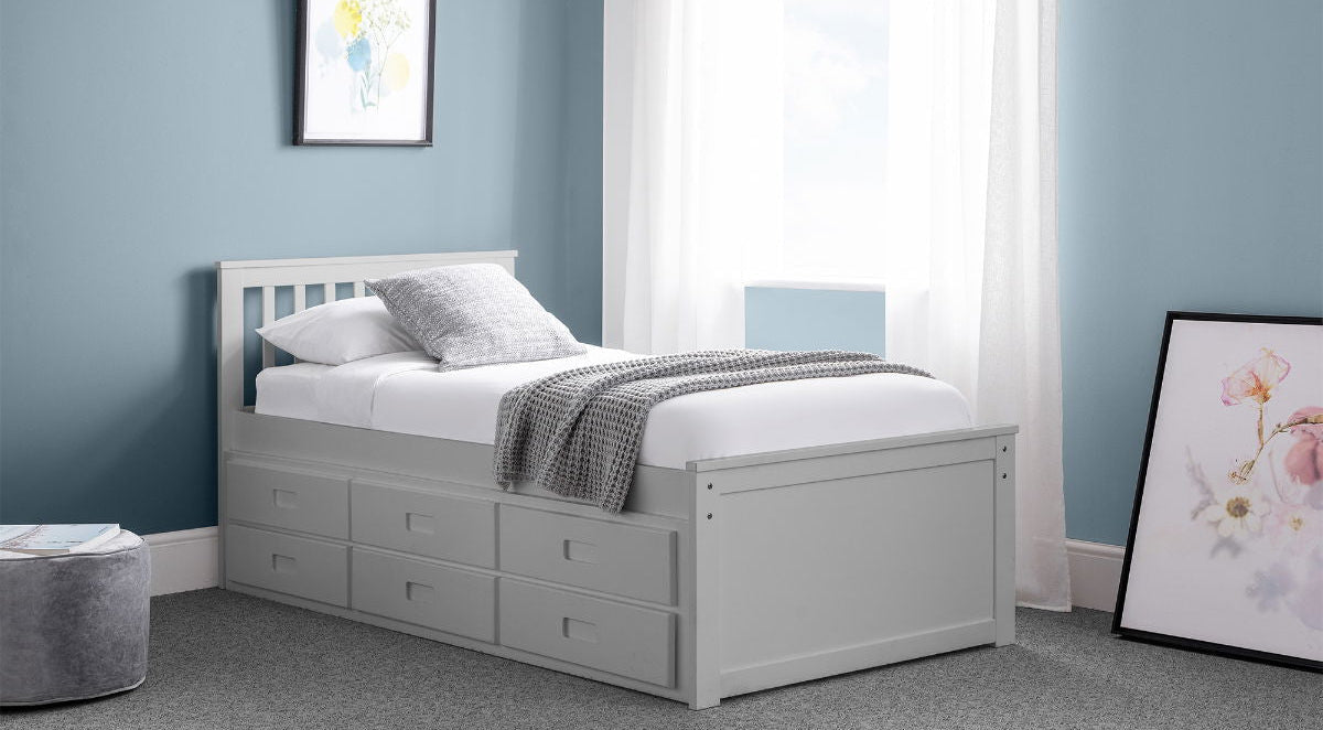 Maisie Bed With Underbed And Drawers - Julian Bowen