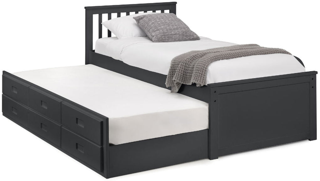 Maisie Bed With Underbed And Drawers - Julian Bowen