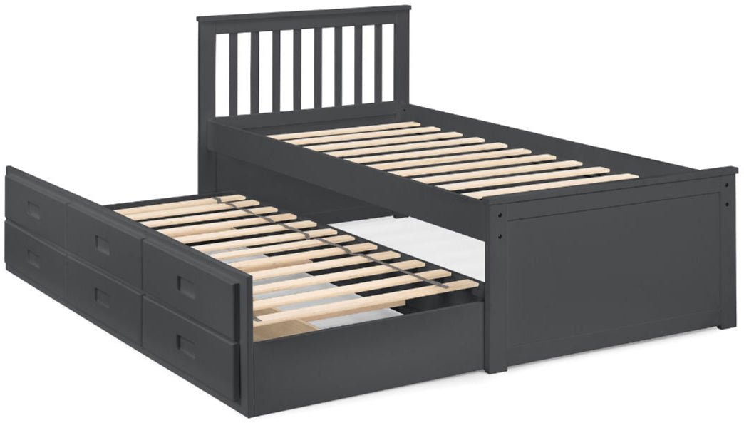 Maisie Bed With Underbed And Drawers - Julian Bowen