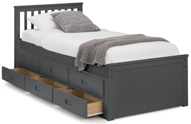 Maisie Bed With Underbed And Drawers - Julian Bowen