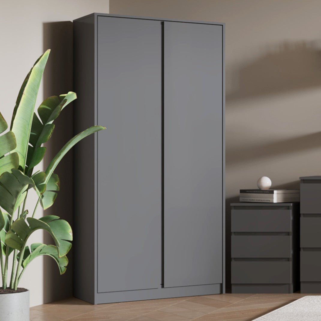 Malvern 2 Door Double Wardrobe - Seconique