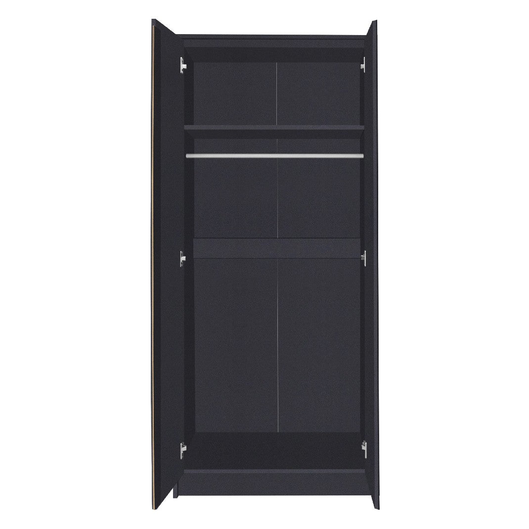 Malvern 2 Door Double Wardrobe - Seconique