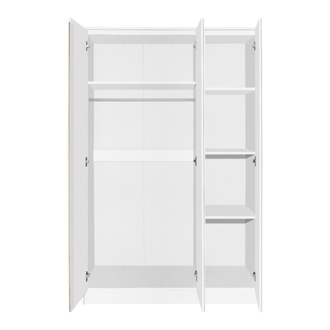 Malvern 3 Door Triple Wardrobe - Seconique