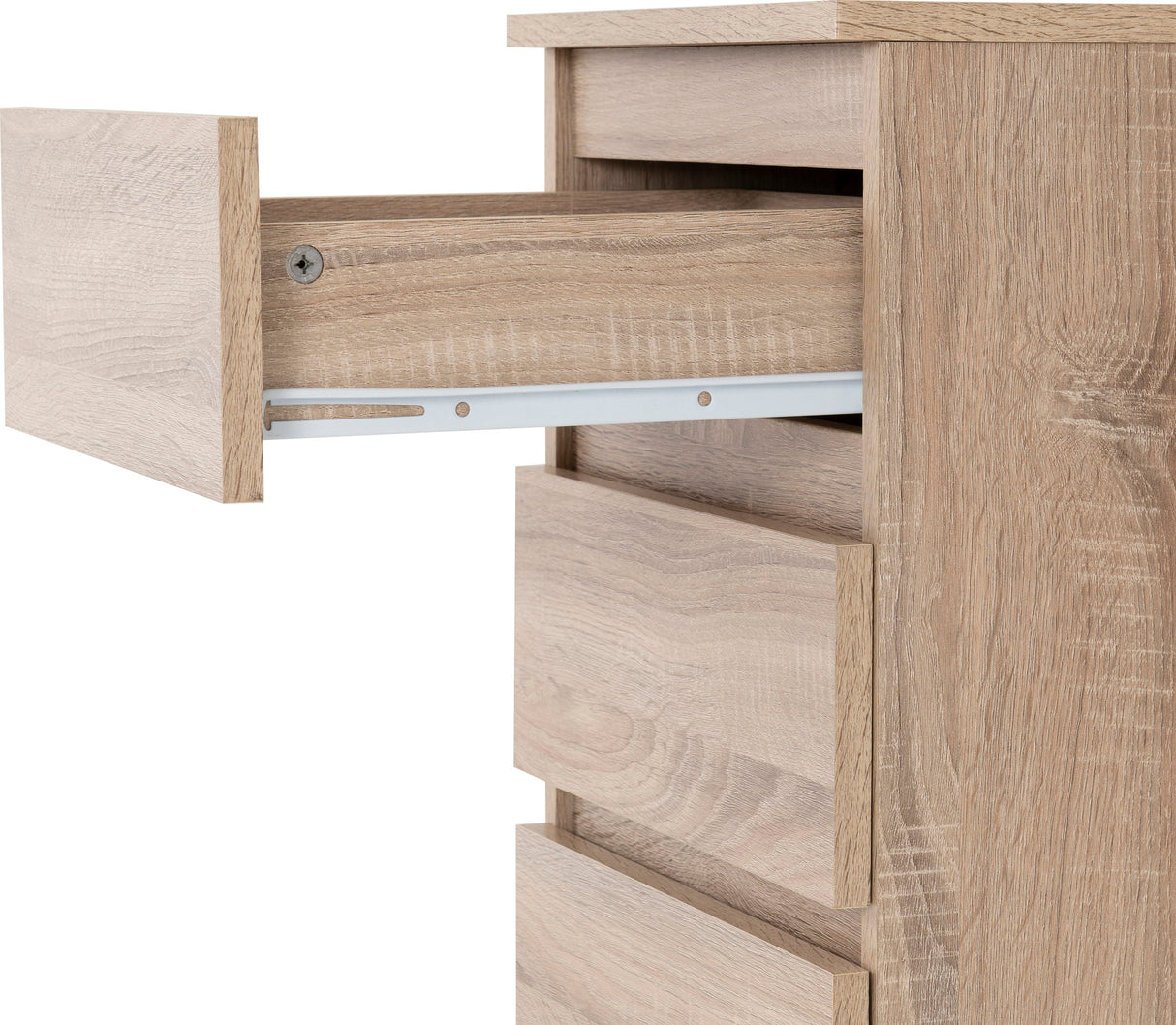 Malvern 3 Drawer Bedside Table - Seconique