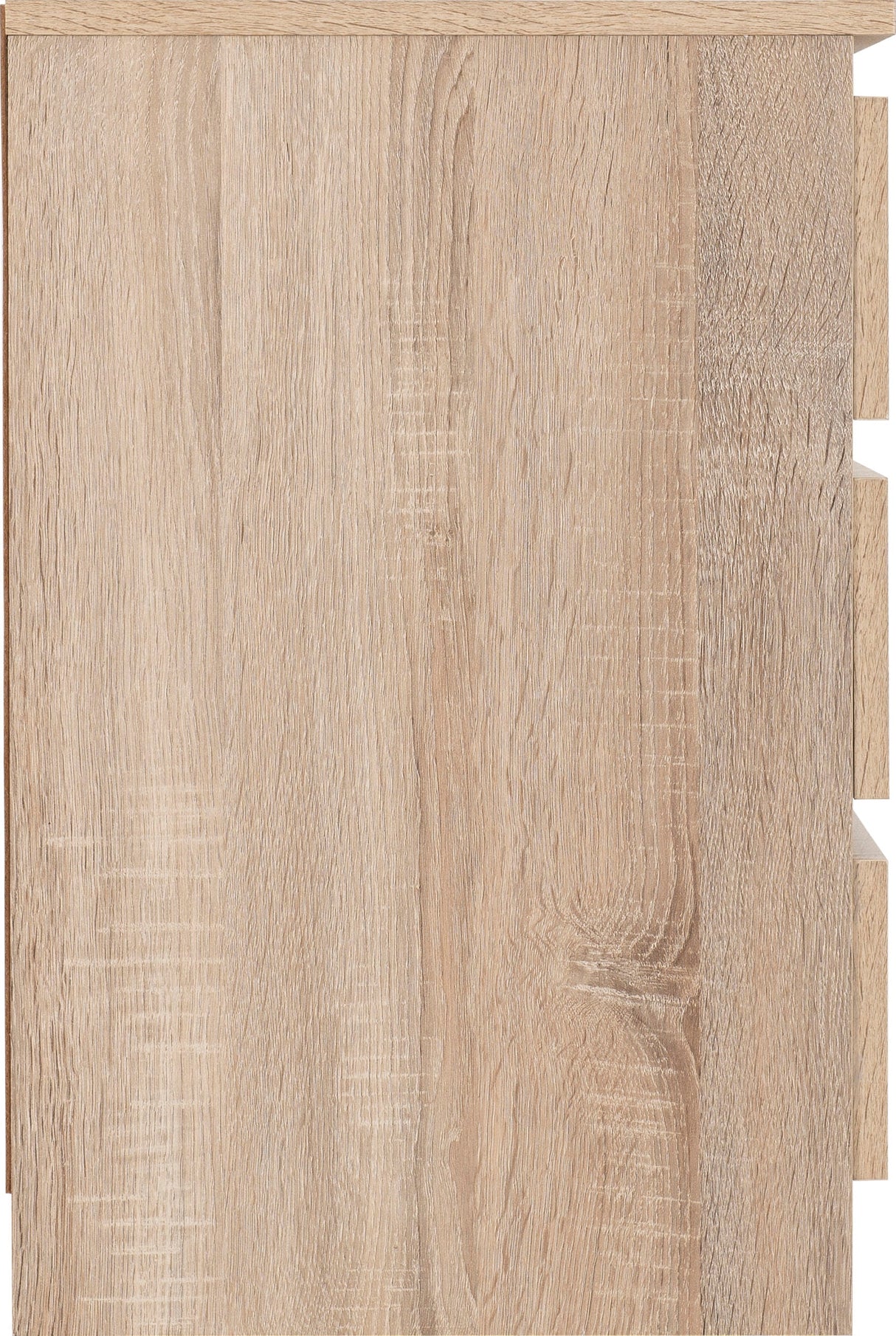 Malvern 3 Drawer Bedside Table - Seconique