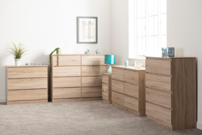 Malvern 8 Drawer Chest - Seconique