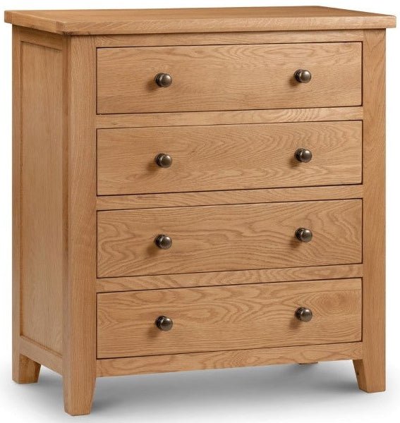 Marlborough 4 Drawer Chest - Julian Bowen