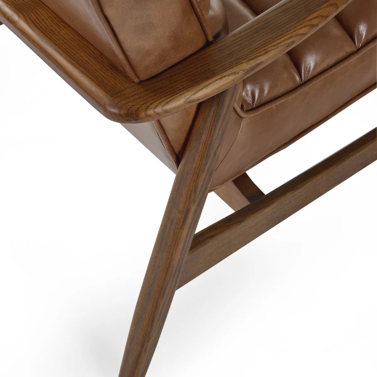 Marshall Faux Leather Accent Chair - Julian Bowen
