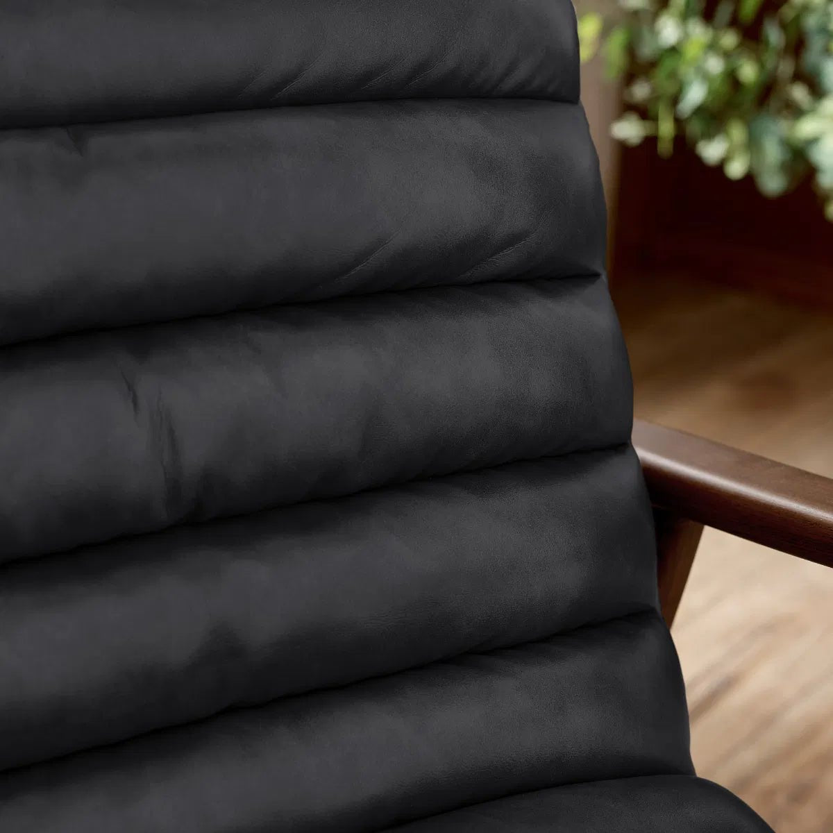 Marshall Faux Leather Accent Chair - Julian Bowen