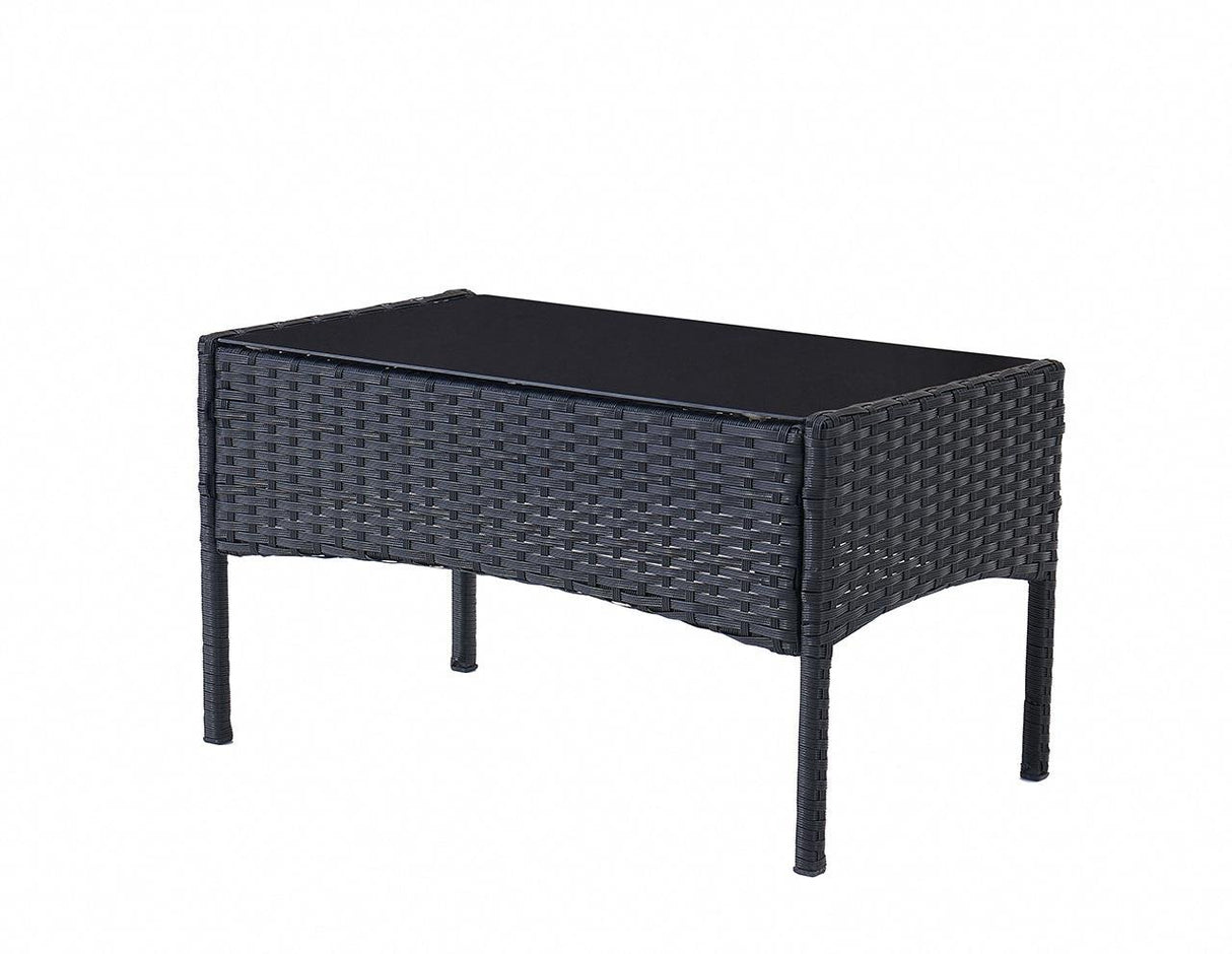Maya 5 Piece Rattan Garden Set with Bench - TGC